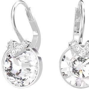 Swarovski Bella V Drop Earrings (Silver)